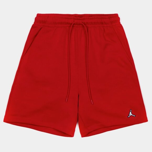 Jordan Essentials Mens 7" Fleece Shorts Training Gym Basketball Red XL - Picture 8 of 9